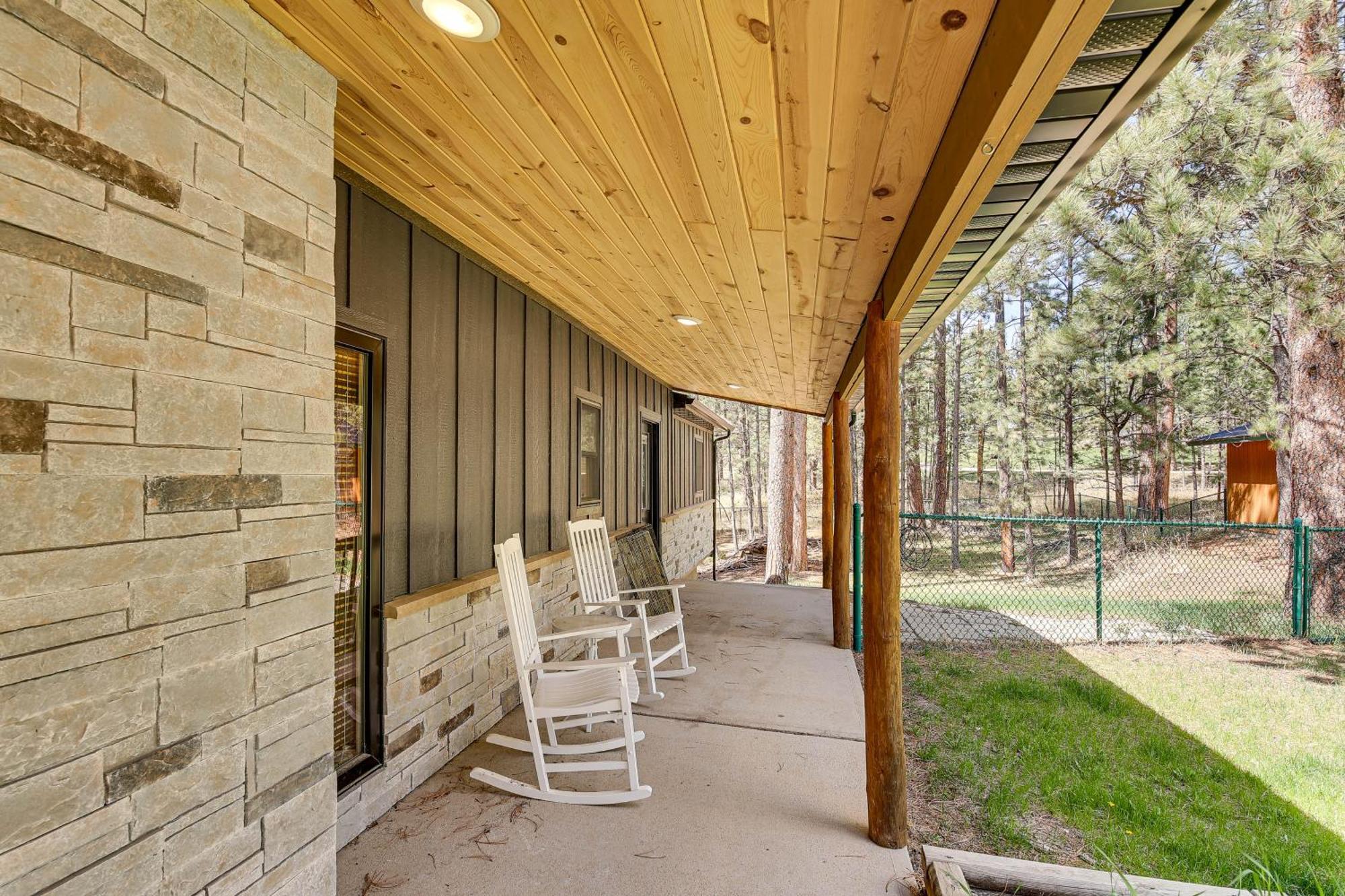 קאסטר Private Black Hills Home With Corral Horses Welcome מראה חיצוני תמונה