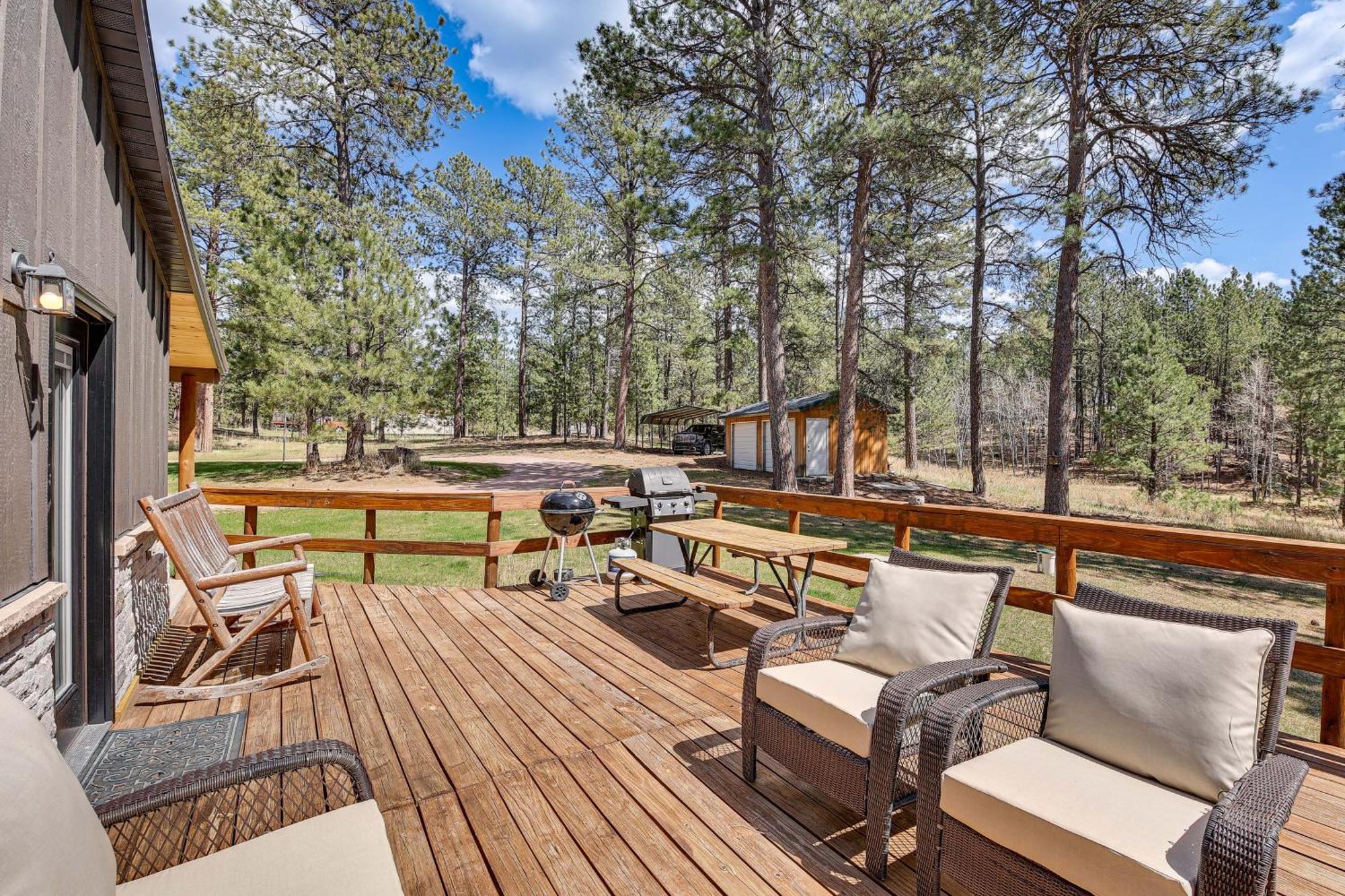 קאסטר Private Black Hills Home With Corral Horses Welcome מראה חיצוני תמונה